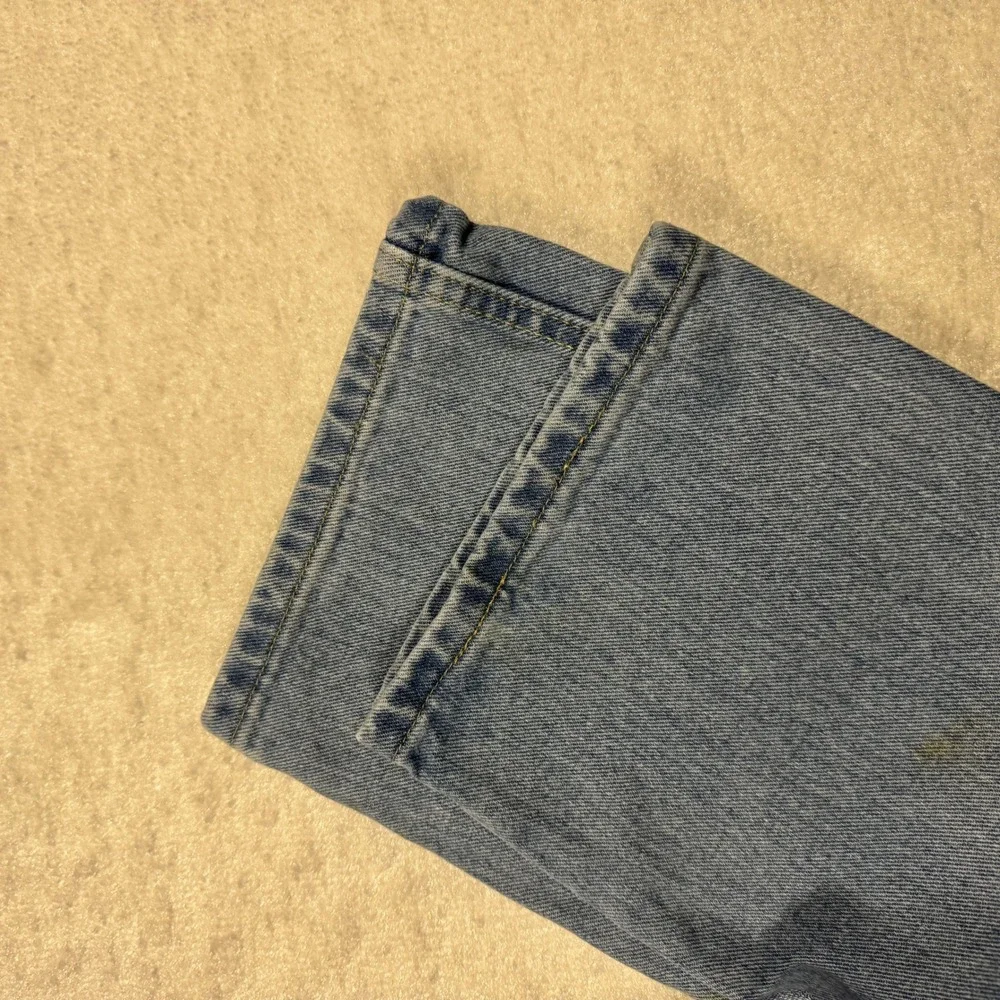 Wrangler Rugged Wear Mens Light Wash Straight Leg Denim Jeans Size 32 x 30‎